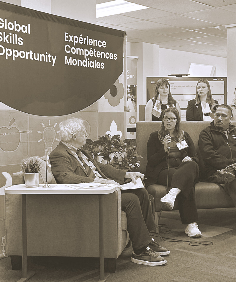 A group of speakers at the GSO Event