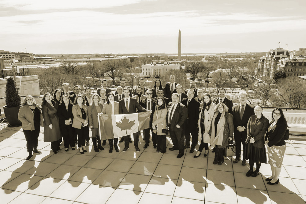 President and CEO, Pari Johnston, championed this message, joining the Canadian Chamber of Commerce mission to Washington, D.C.